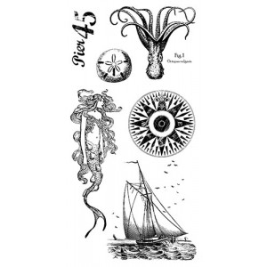 By the Sea - Cling Stamp 2